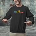 Retro Swimming Evolution For Swimmers Summer Water Lovers Men Graphic Sweatshirt Retro Swimming Evolution For Swimmers Summer Water Lovers Men Graphic Sweatshirt