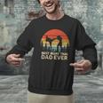 Retro Vintage Best Muay Thai Dad Ever Father's Day Men Graphic Sweatshirt Retro Vintage Best Muay Thai Dad Ever Father's Day Men Graphic Sweatshirt