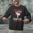 Rock Paper Scissors Head Kick I Win Muay Thai Men Graphic Sweatshirt Rock Paper Scissors Head Kick I Win Muay Thai Men Graphic Sweatshirt