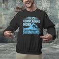 Swim Coach Swim Training Swimming Sport Men Graphic Sweatshirt Swim Coach Swim Training Swimming Sport Men Graphic Sweatshirt