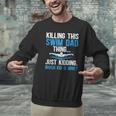 This Swim Dad Thing Swimming Dad Of A Swimmer Father Men Graphic Sweatshirt