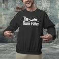 The Swim Father Swimming Dad Swimmer Men Graphic Sweatshirt The Swim Father Swimming Dad Swimmer Men Graphic Sweatshirt