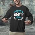 Swim Sister Supportive Swimming Sister Of A Swimmer Sis Men Graphic Sweatshirt Swim Sister Supportive Swimming Sister Of A Swimmer Sis Men Graphic Sweatshirt
