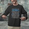 Swimmers Facts Swimming Swim Coach Men Women Graphic Small Men Graphic Sweatshirt