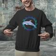 Swimming Dolphin Maori Sun Tribal Waves 2-Sided Men Graphic Sweatshirt Swimming Dolphin Maori Sun Tribal Waves 2-Sided Men Graphic Sweatshirt