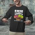 Swimming Donut Men Women Swimmer Sports Athlete Men Graphic Sweatshirt Swimming Donut Men Women Swimmer Sports Athlete Men Graphic Sweatshirt