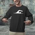 Swimming Float Men Graphic Sweatshirt Swimming Float Men Graphic Sweatshirt