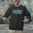 Swimming Humor Swimmer Chlorine Joke Swim Men Graphic Sweatshirt Swimming Humor Swimmer Chlorine Joke Swim Men Graphic Sweatshirt