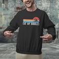 Swimming Swimmer Eat My Bubbles Swim Retro Men Graphic Sweatshirt Swimming Swimmer Eat My Bubbles Swim Retro Men Graphic Sweatshirt
