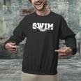 Swimming For Swimmers Competitive Athletes Men Graphic Sweatshirt Swimming For Swimmers Competitive Athletes Men Graphic Sweatshirt