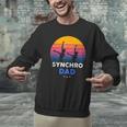 Synchronized Swimming Synchro Dad Men Graphic Sweatshirt Synchronized Swimming Synchro Dad Men Graphic Sweatshirt