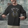 Twin Tiger Sak Yant Muay Thai Fighter Tee Martial Art Men Graphic Sweatshirt Twin Tiger Sak Yant Muay Thai Fighter Tee Martial Art Men Graphic Sweatshirt