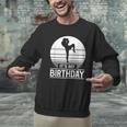 Vintage Birthday Shirt Muay Thai Kickboxer Its My Birthday Men Graphic Sweatshirt