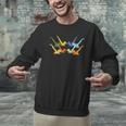 Vintage Synchronized Swimming Artistic Swimming Men Graphic Sweatshirt