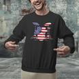 Women's American Flag Drum Kit Patriotic US Drum Art Men Graphic Sweatshirt Women's American Flag Drum Kit Patriotic US Drum Art Men Graphic Sweatshirt