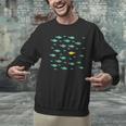 Women's Swimming Against The Current Motivational Inspiration Men Graphic Sweatshirt Women's Swimming Against The Current Motivational Inspiration Men Graphic Sweatshirt