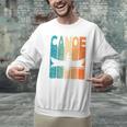 Canoe Vintage Canoeing Retro Canoe Paddling Raglan Baseball Tee Men Graphic Sweatshirt