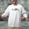 Drum Kit Pulse Line Rock Artist Drum Set Men Graphic Sweatshirt Drum Kit Pulse Line Rock Artist Drum Set Men Graphic Sweatshirt