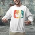 Drumset Cool Retro Vintage Drum Kit Drummer Music Percussion Men Graphic Sweatshirt