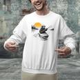 Kayaking Bear Retro Sunset Paddling Canoe Outdoor Adventure Men Graphic Sweatshirt