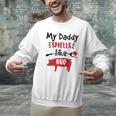 Kids My Daddy Smells Like BBQ Grilling Dad BBQ Dad Master Grill Men Graphic Sweatshirt
