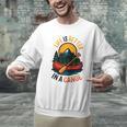 Life Is Better In A Canoe Canoeing Raglan Baseball Tee Men Graphic Sweatshirt