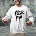 Muay Thai Boxing Martial Arts Fighter Men Graphic Sweatshirt