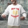 Muay Thai Tiger Kickboxing Gym MMA Street Fight Kickboxing Men Graphic Sweatshirt