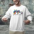 Peace Love Swim Tie Dye Swimmer Swimming Summer Trip Men Graphic Sweatshirt Peace Love Swim Tie Dye Swimmer Swimming Summer Trip Men Graphic Sweatshirt