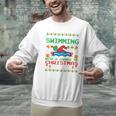 Swimming Christmas Party Swim Swimmer Christmas Ugly Style Men Graphic Sweatshirt Swimming Christmas Party Swim Swimmer Christmas Ugly Style Men Graphic Sweatshirt