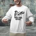 Train Fight Repeat Nak Muay Thai Boxing Fighter Raglan Baseball Tee Men Graphic Sweatshirt Train Fight Repeat Nak Muay Thai Boxing Fighter Raglan Baseball Tee Men Graphic Sweatshirt