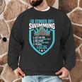 6 Stages Of Swimming Joke Sports Athlete Pool Swimmer Men Graphic Sweatshirt 6 Stages Of Swimming Joke Sports Athlete Pool Swimmer Men Graphic Sweatshirt