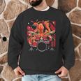 Animal Octopus Musician Drum Kit Octopus Drummer Men Graphic Sweatshirt