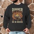 BBQ Dad Smoking Meat Smoker Barbecue Men Graphic Sweatshirt