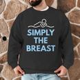 Breaststroke Swimming SwimmerShirt Men Graphic Sweatshirt Breaststroke Swimming SwimmerShirt Men Graphic Sweatshirt