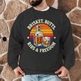 Brisket Butts Ribs And Freedom BBQ Dad Men Graphic Sweatshirt