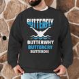 Butterfly Butterwhy Buttercry Swimming Swimmer Men Graphic Sweatshirt Butterfly Butterwhy Buttercry Swimming Swimmer Men Graphic Sweatshirt
