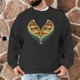 Canoe Heart Cute Minimalist Paddling Adventure Men Graphic Sweatshirt