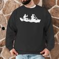Canoe Paddlers Men Graphic Sweatshirt