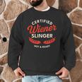 Certified Wiener Slinger BBQ Dad 4th Of July Men Graphic Sweatshirt
