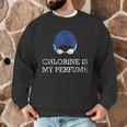 Chlorine Is My Perfume Shirt Swim Swimming Men Graphic Sweatshirt