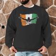 Cool Ireland Flag Vintage Irish Flag Swimmer Fly Swimming Men Graphic Sweatshirt Cool Ireland Flag Vintage Irish Flag Swimmer Fly Swimming Men Graphic Sweatshirt