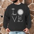 Drum Kit Love Illustration For Music Enthusiasts Men Graphic Sweatshirt Drum Kit Love Illustration For Music Enthusiasts Men Graphic Sweatshirt