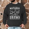 Drummer Music Drum Kit Men Graphic Sweatshirt Drummer Music Drum Kit Men Graphic Sweatshirt