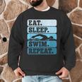 Eat Sleep Swim Vintage Swimming Lover Swimmer Men Women Men Graphic Sweatshirt Eat Sleep Swim Vintage Swimming Lover Swimmer Men Women Men Graphic Sweatshirt