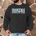 Freestyle Swimming Men Graphic Sweatshirt Freestyle Swimming Men Graphic Sweatshirt