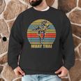 Great Muay Thai Kickboxing Martial Artist Thailand Men Graphic Sweatshirt Great Muay Thai Kickboxing Martial Artist Thailand Men Graphic Sweatshirt