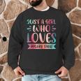 Just a Girl Who Loves Muay Thai Men Graphic Sweatshirt Just a Girl Who Loves Muay Thai Men Graphic Sweatshirt