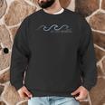 Just Keep Swimming With Aesthetic Wave Motivational Quote Men Graphic Sweatshirt Just Keep Swimming With Aesthetic Wave Motivational Quote Men Graphic Sweatshirt