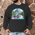 Lake Canoeing Canoe Men Graphic Sweatshirt Lake Canoeing Canoe Men Graphic Sweatshirt